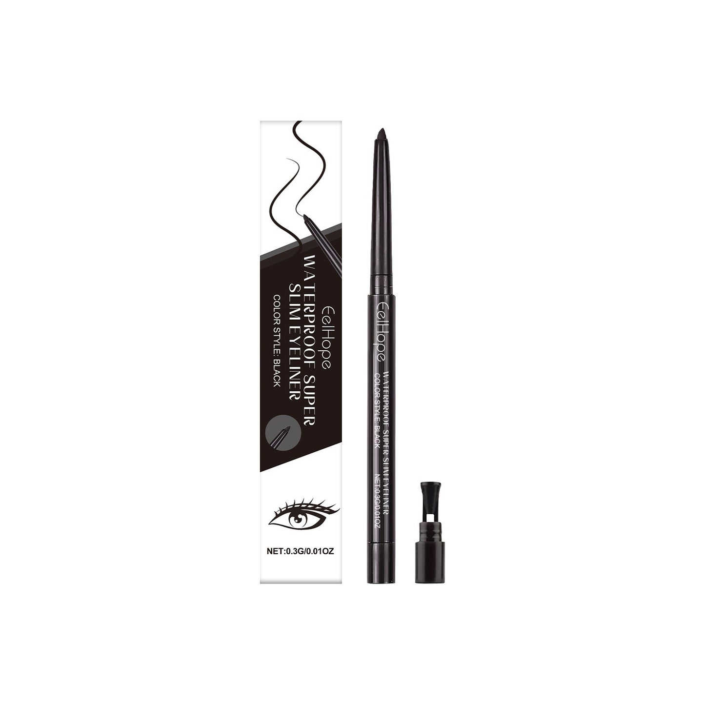 Daily Long Lasting And Does Not Fade Eyeliner Silky Smooth Eye Makeup Color Natural