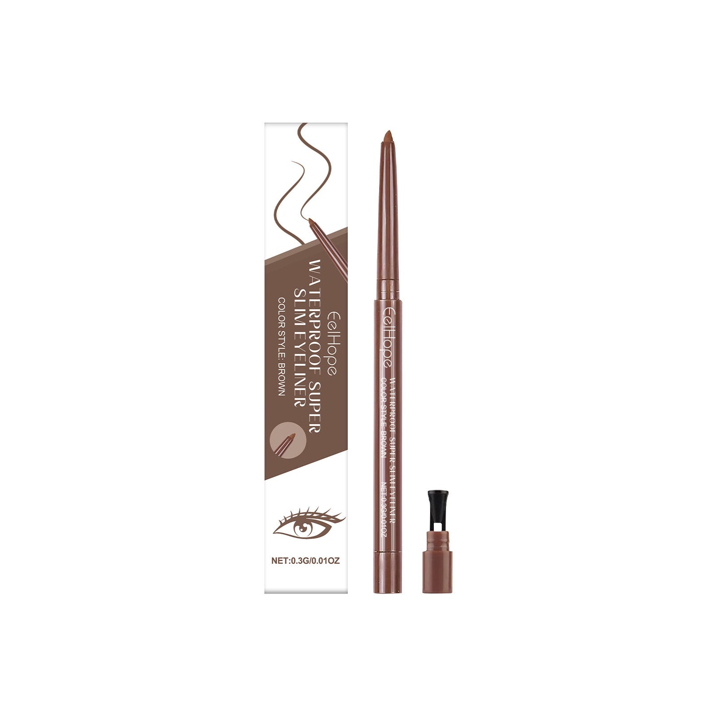 Daily Long Lasting And Does Not Fade Eyeliner Silky Smooth Eye Makeup Color Natural