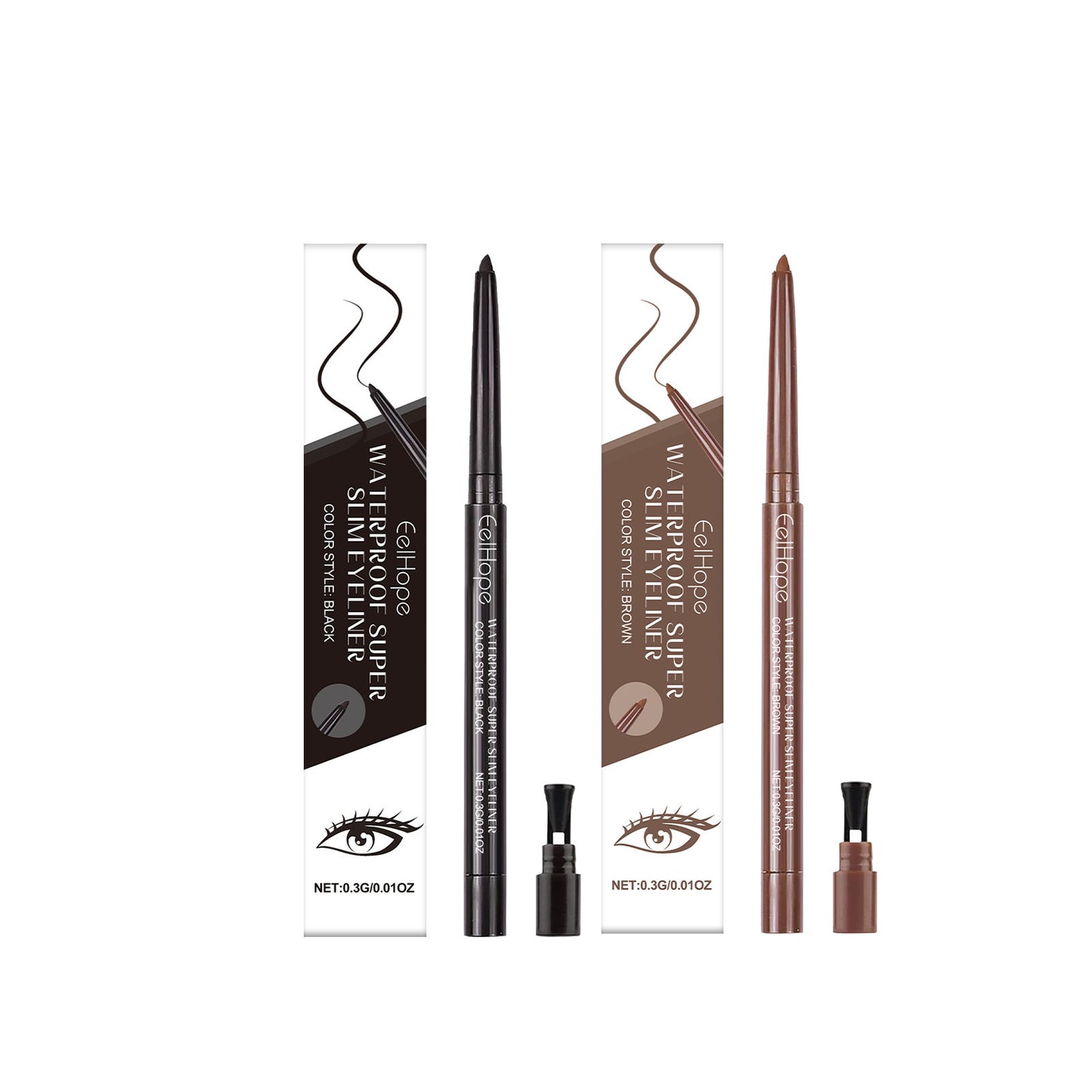 Daily Long Lasting And Does Not Fade Eyeliner Silky Smooth Eye Makeup Color Natural