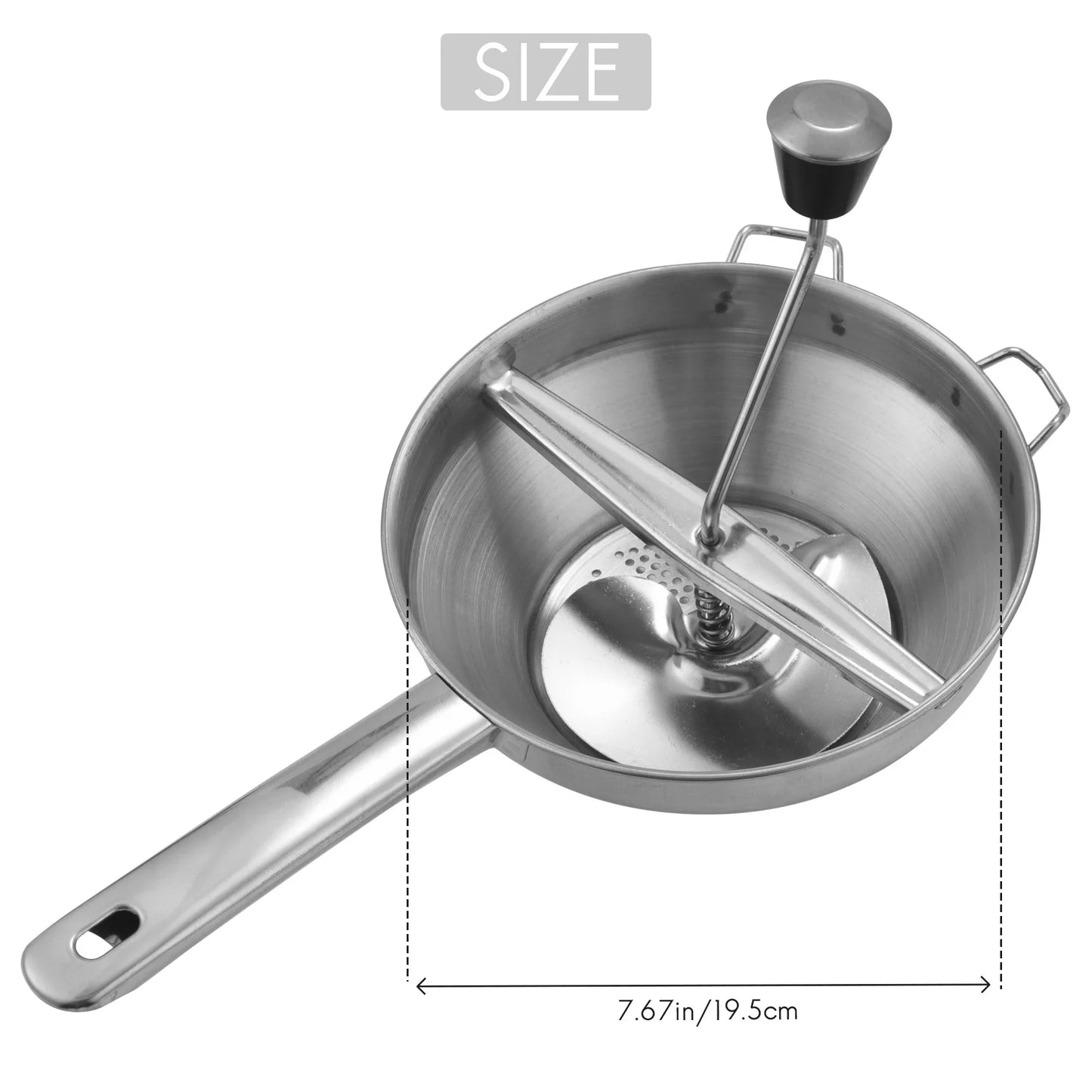 Stainless Steel Rotary Food Mill Great for Making Puree or Soups of Vegetables Home Kitchen Tools