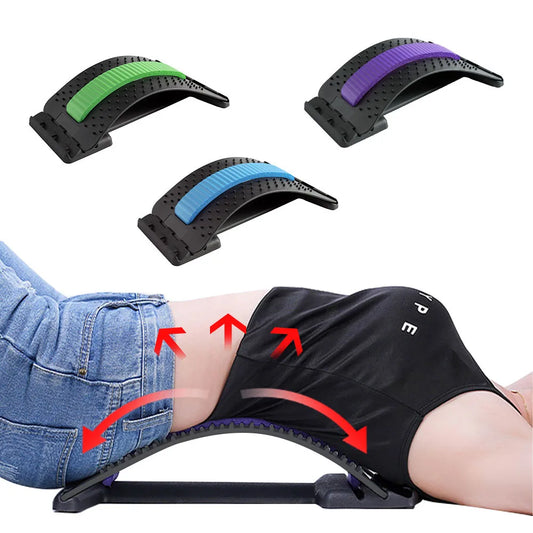 Back Stretcher Massager Support Pain Relief Fitness