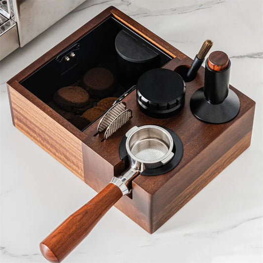 Coffee Tamper Espresso Station for Kitchen Home Counters Worktop Bar